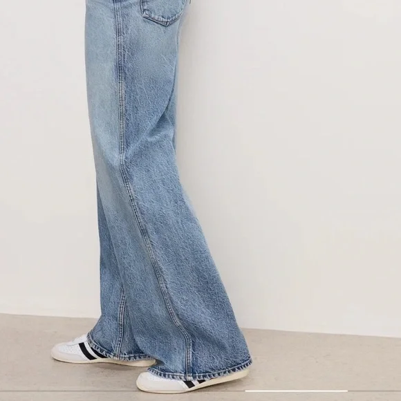 Good American Good Skate Wide Jeans Size 12 - Picture 4 of 6